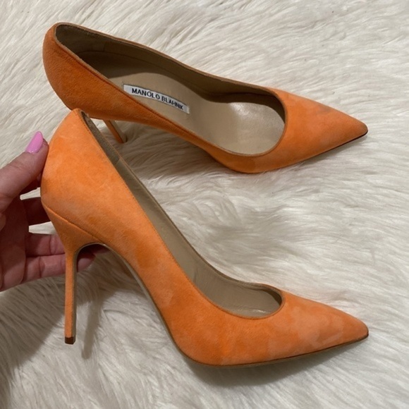 Manolo‎ Blahnik BB pointed toe pump size 39.5EU - Picture 9 of 11